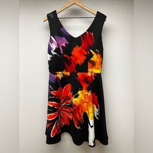 Vibrant Multicolor Sleeveless Dress